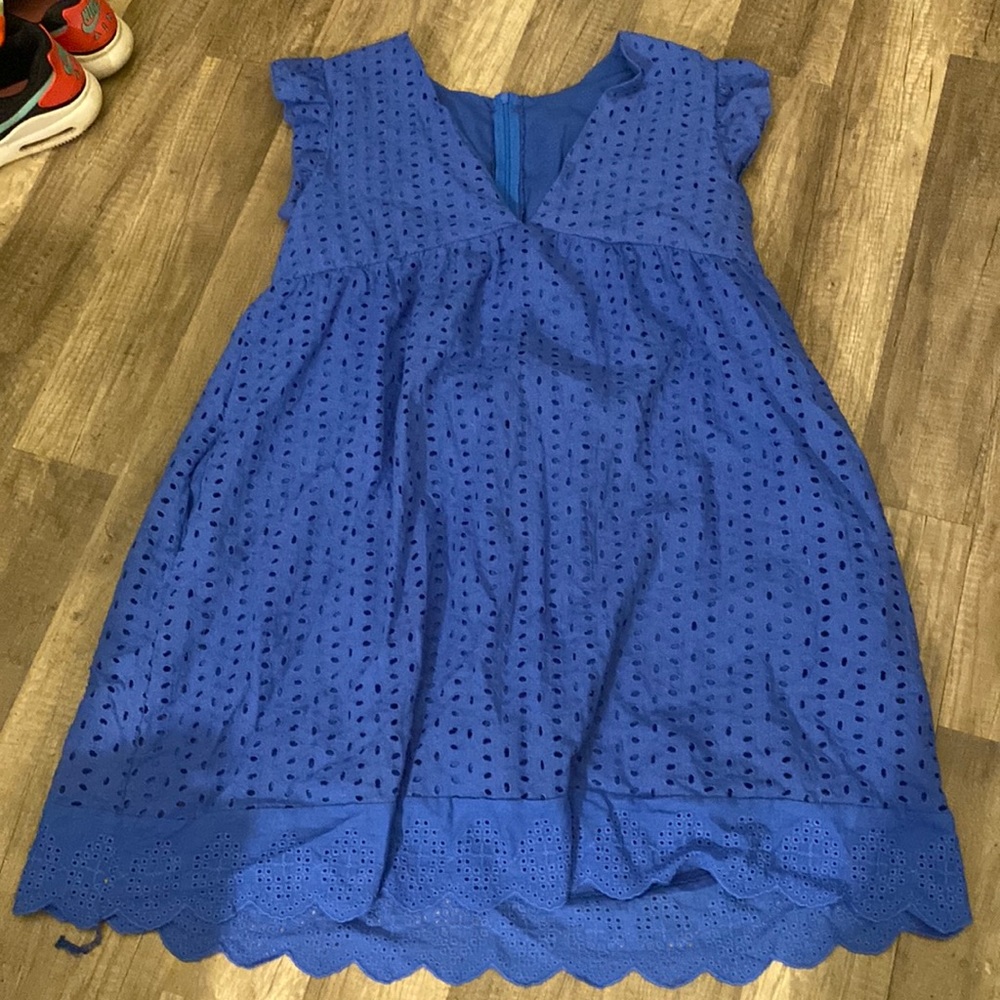 Blue dress